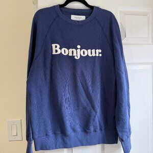 Province of Canada Bonjour Sweatshirt Size L - Like New